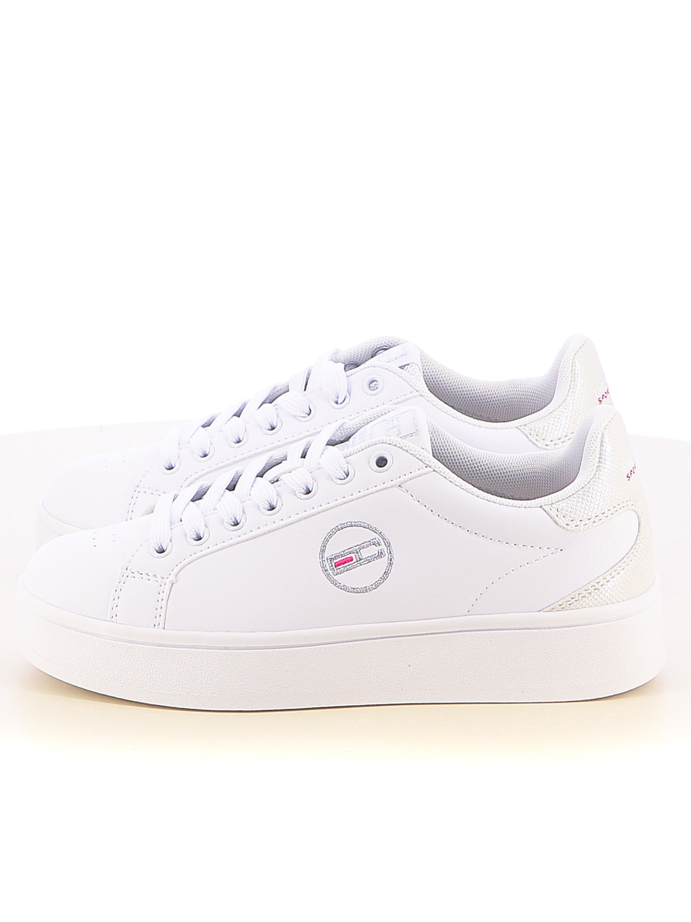 Sneakers stringate donna bianco Enrico Coveri Sportswear art. CSW514C20 - Foto 5 di 8