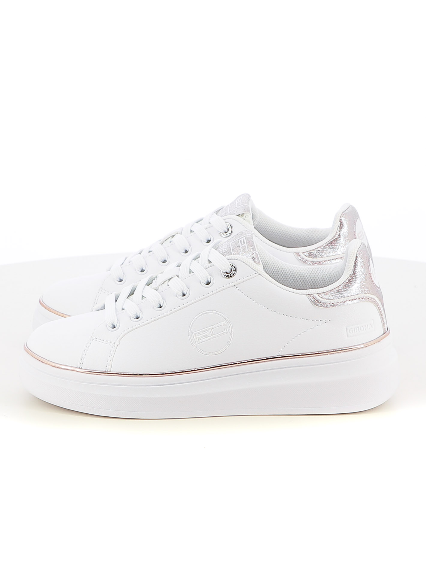 Sneakers stringate donna rosa Enrico Coveri Sportswear art. CSW514C30 - Foto 5 di 7