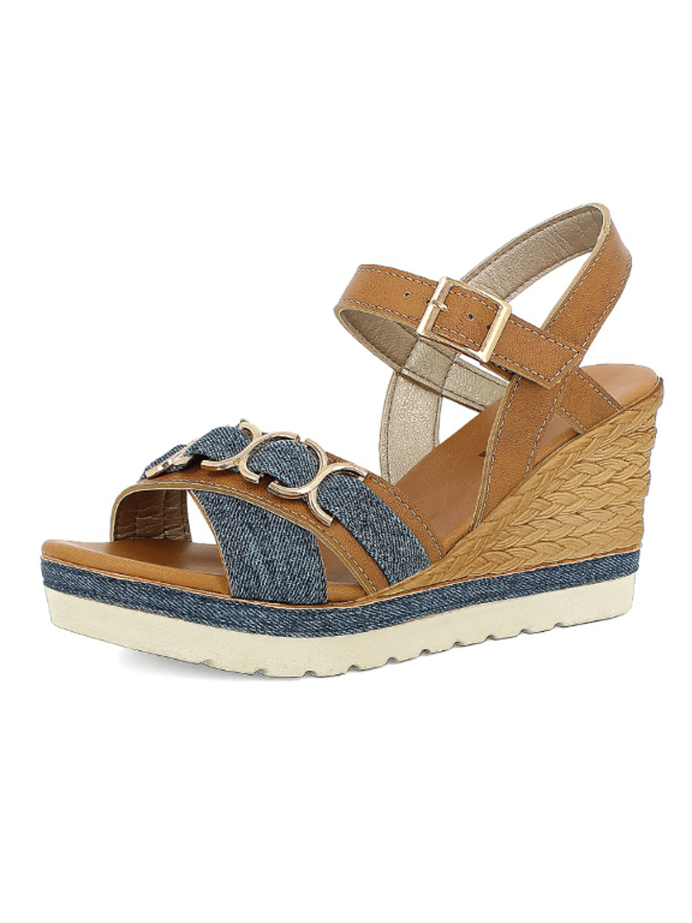 Sandali con cinturino donna cuoio Inblu FG41